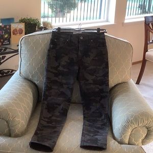 James Jeans black and gray camo